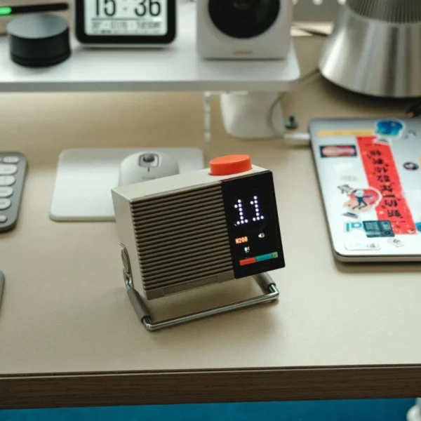 Retro-Futuristic Bluetooth Speaker
