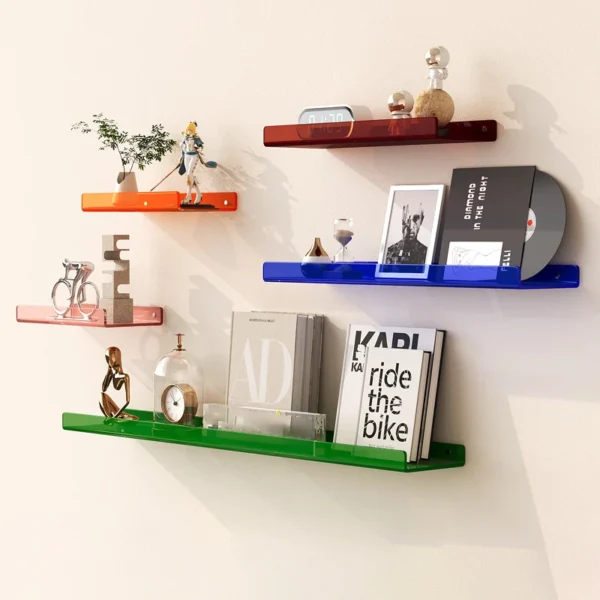 Acrylic Wall Mounted Rack