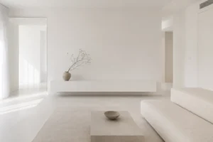 minimalist living room